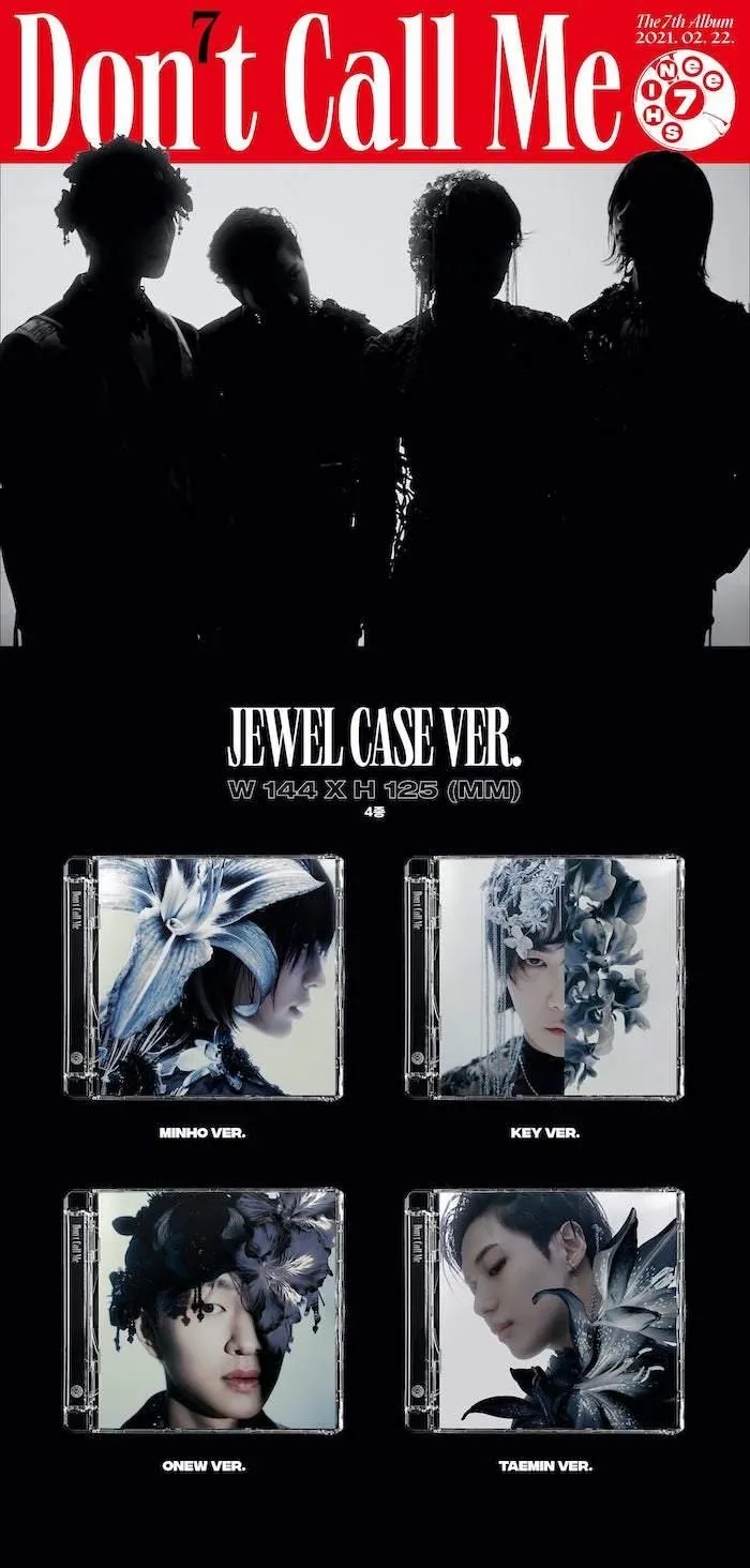 SHINEE - ‘Don’t Call Me’ (Jewel Case Ver.) - PRE ORDER