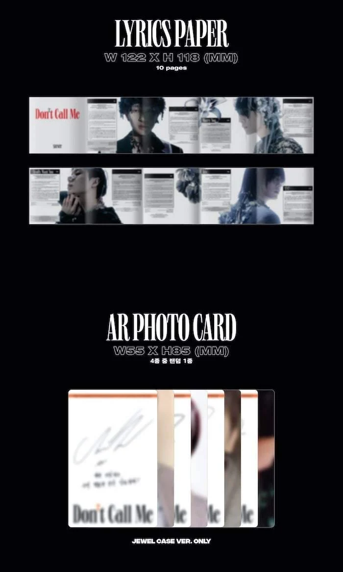 SHINEE - ‘Don’t Call Me’ (Jewel Case Ver.) - PRE ORDER