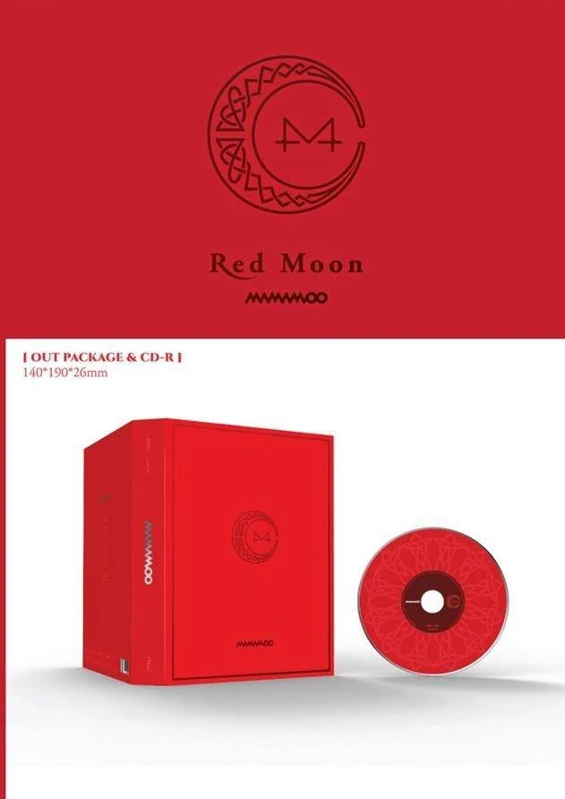 MAMAMOO - 7th Mini Album [RED MOON]