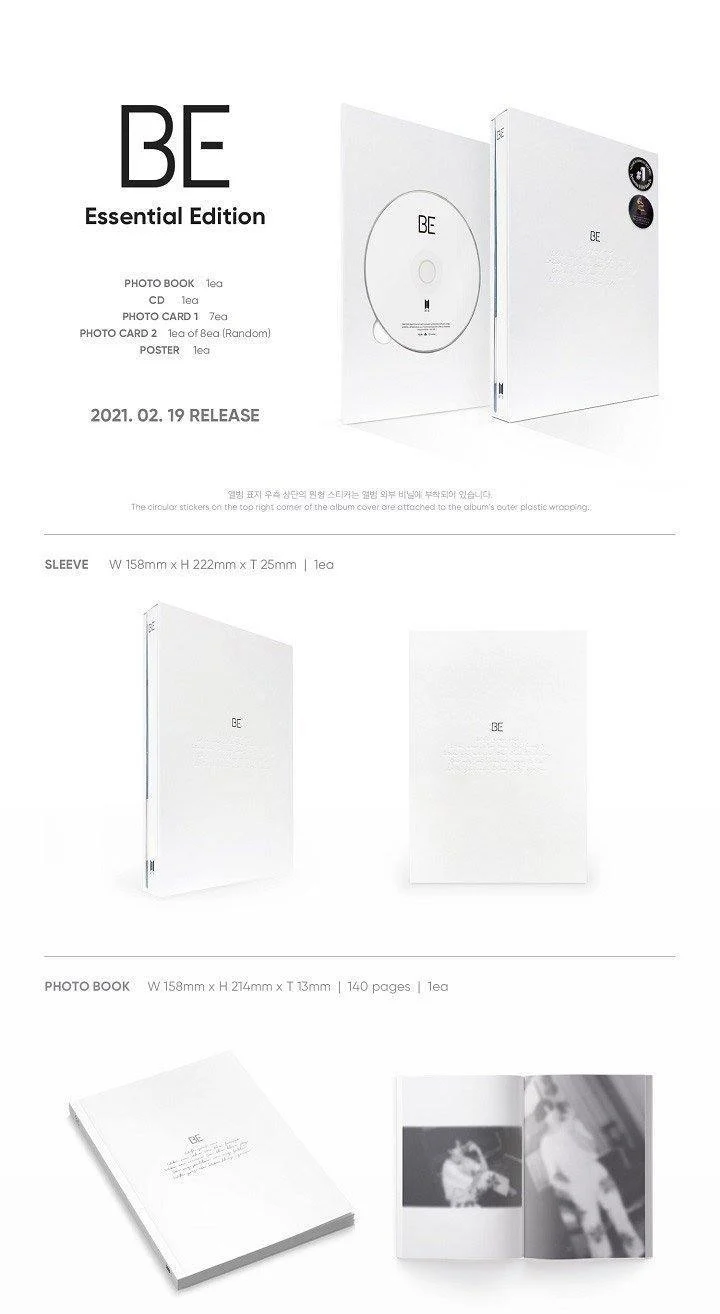BTS - BE (ESSENTIAL EDITION)