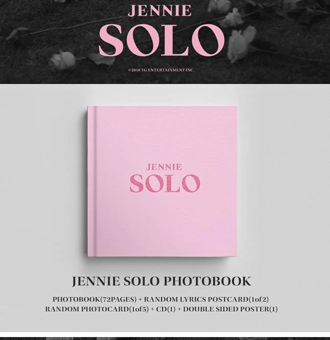 [Blackpink] JENNIE [SOLO] LIBRO DE FOTOS & CD
