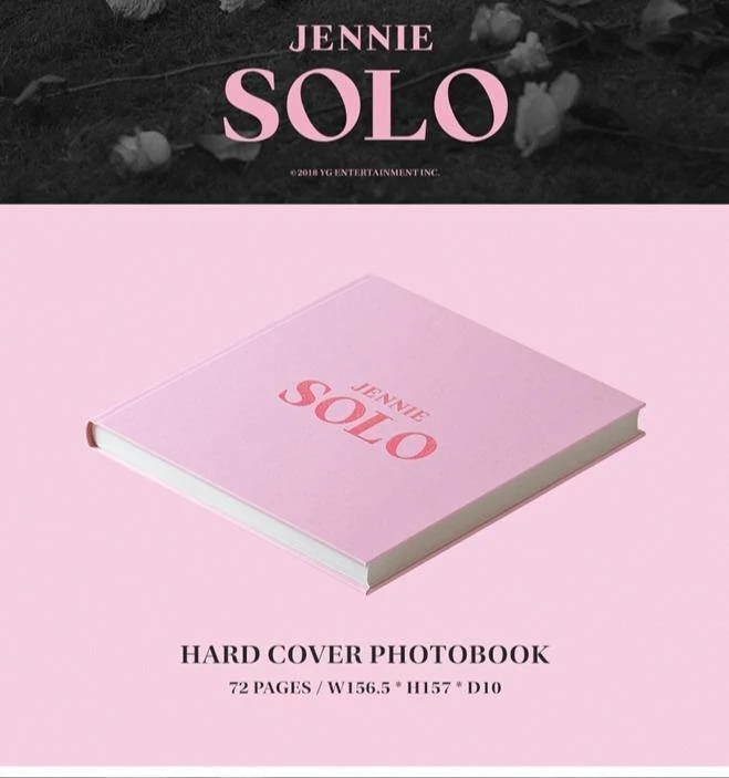 [Blackpink] JENNIE [SOLO] LIBRO DE FOTOS & CD
