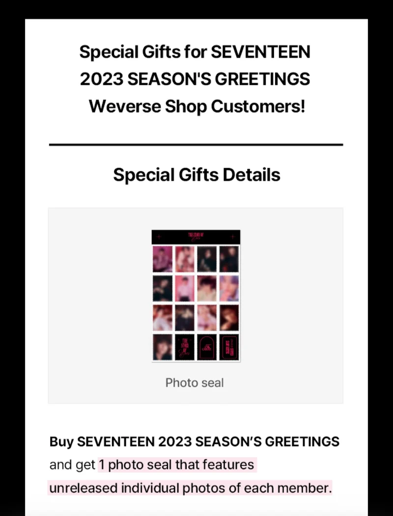 [SEVENTEEN] 2023 Season’s Greetings