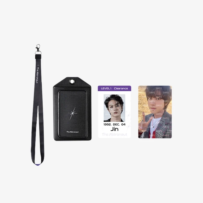 [BTS] Jin : Astronaut : ID Card Holder Set