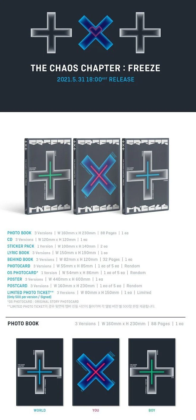TXT - Album [The Chaos Chapter : Freeze]