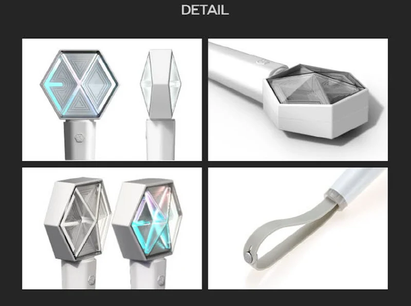 EXO - OFFICIAL FANLIGHT VER.3.0 - Lightstick with photo card