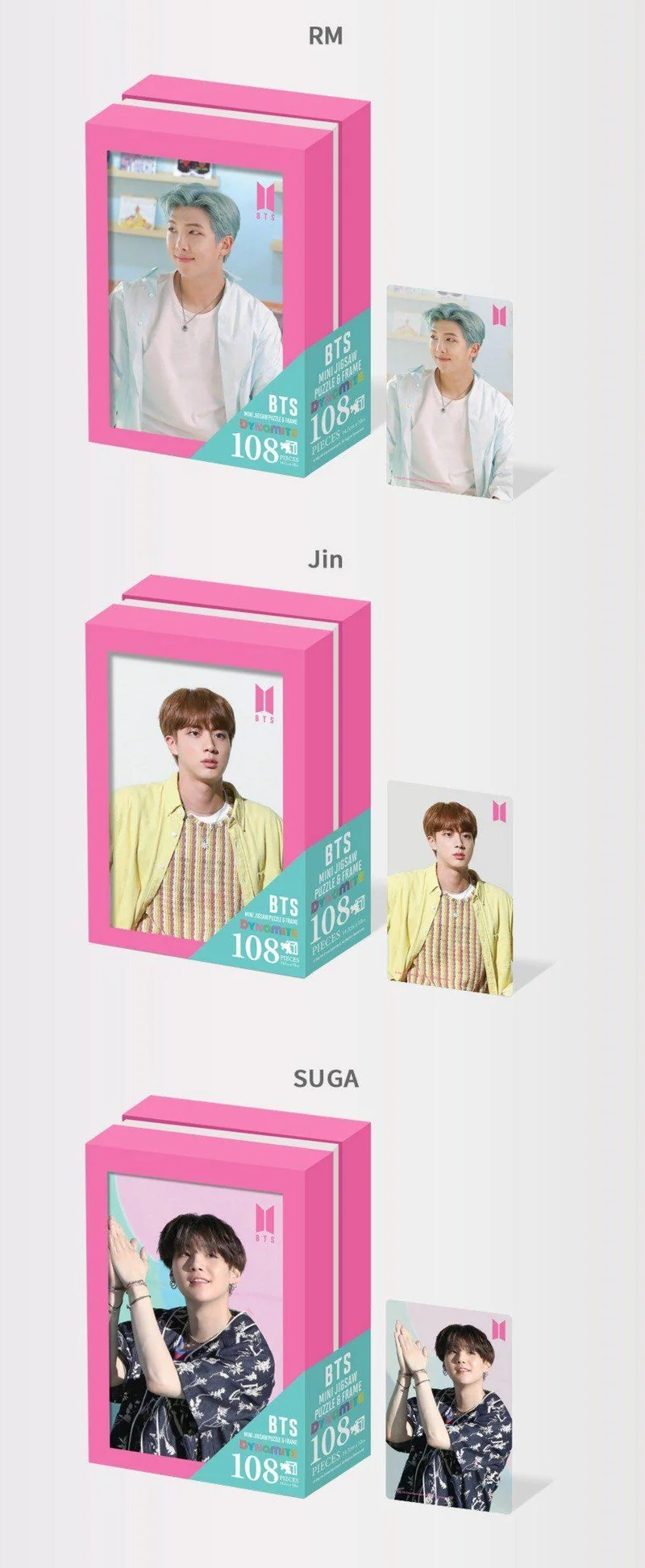 BTS - ‘Dynamite’ Puzzle 147x100(mm) 108p – Pre-Order