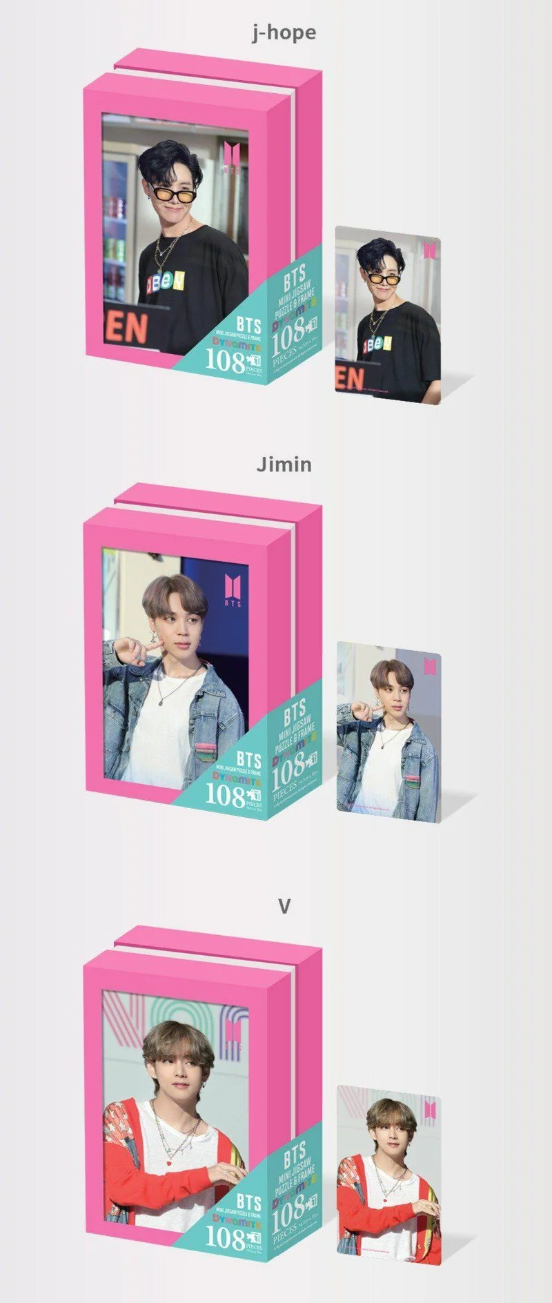 BTS - ‘Dynamite’ Puzzle 147x100(mm) 108p – Pre-Order