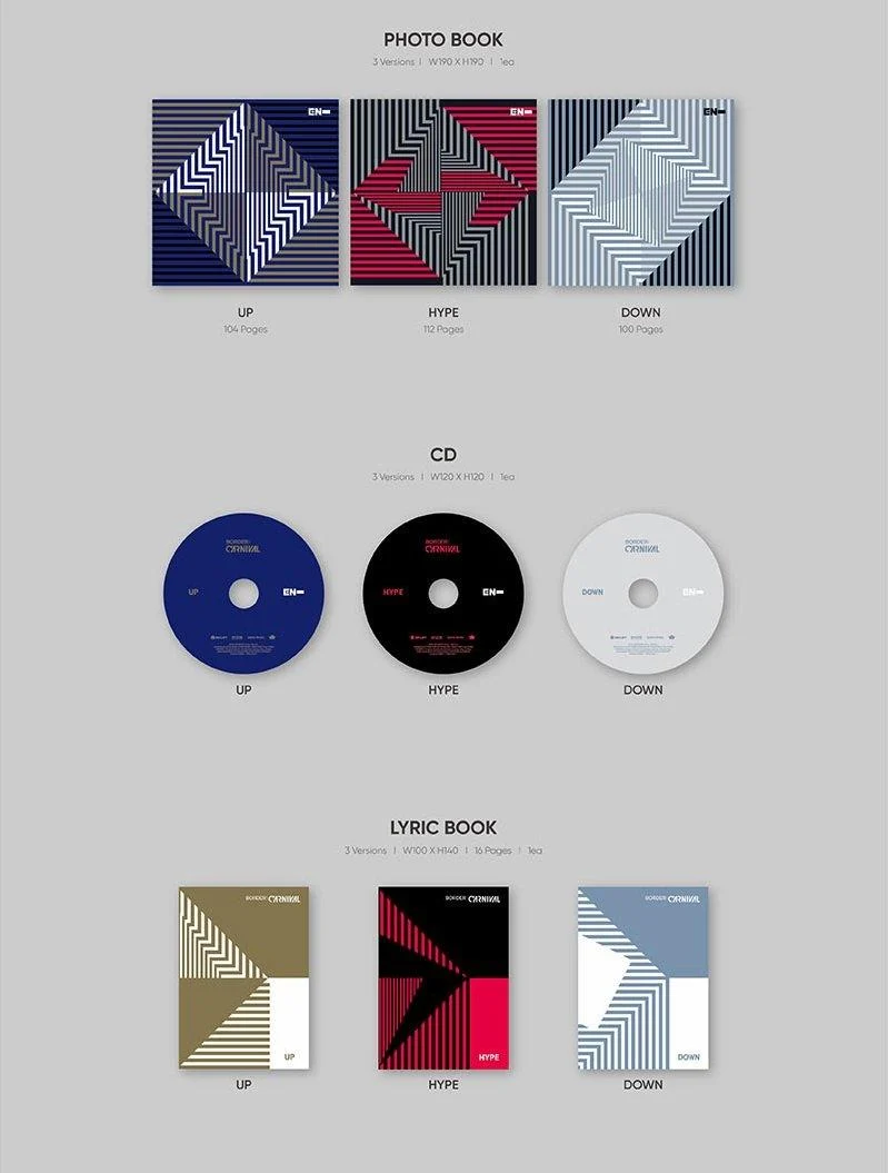 ENHYPEN - 2nd Mini Album - [BORDER : CARNIVAL]