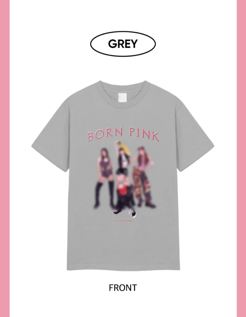 [BLACKPINK] Born Pink World Tour : Tour T-Shirts Type 2