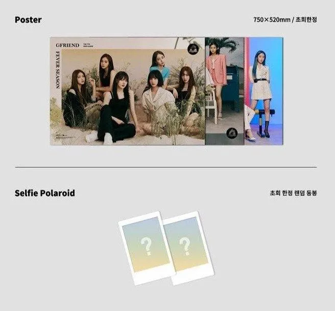 GFRIEND - 7th Mini Album - FEVER SEASON - (Random Ver.)