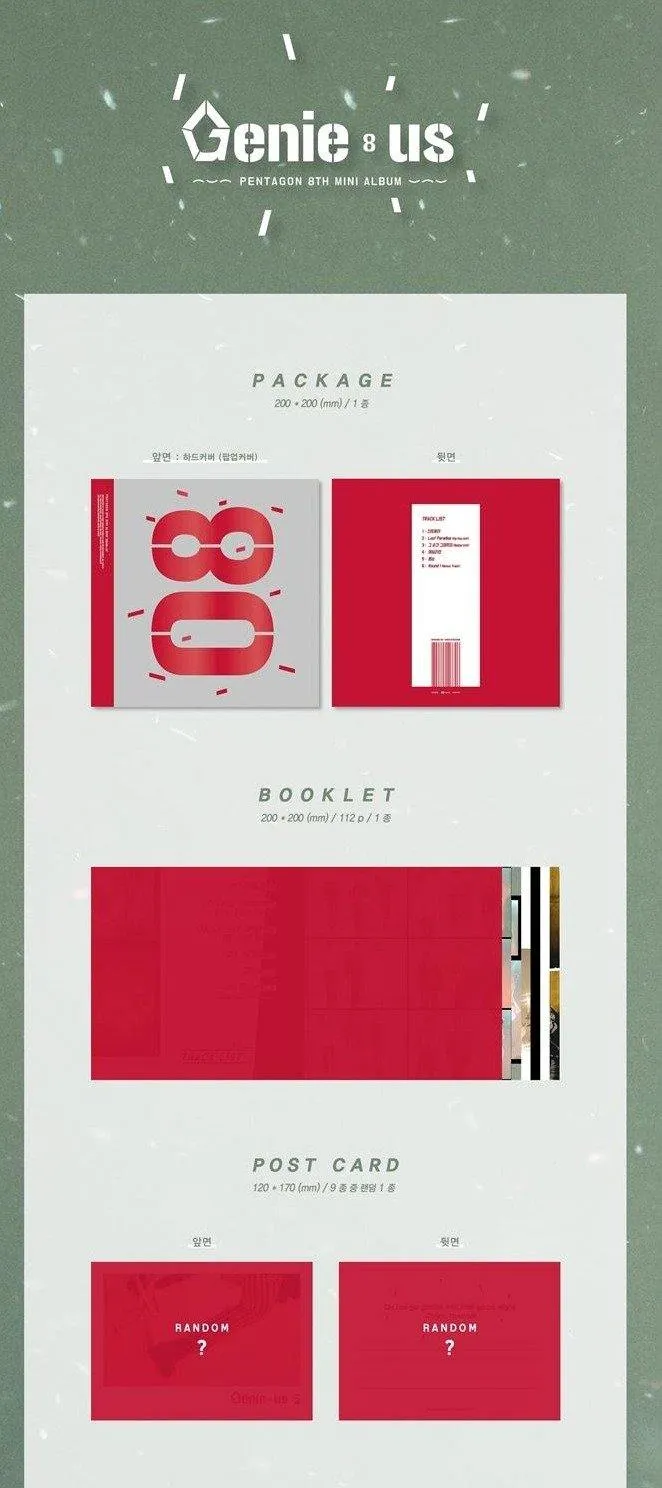 PENTAGON - 8th Mini [GENIUS: US]