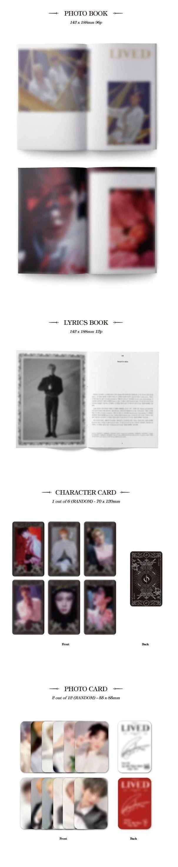 ONEUS - 4th Mini Album [Lived]