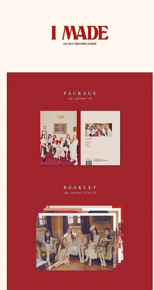 (G) I-DLE - 2nd Mini [I made] - GIDLE