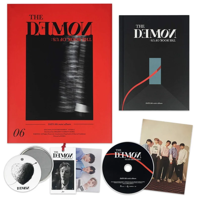 DAY6 - 6th Mini Album [The Book of Us: The Demon] Random ver.