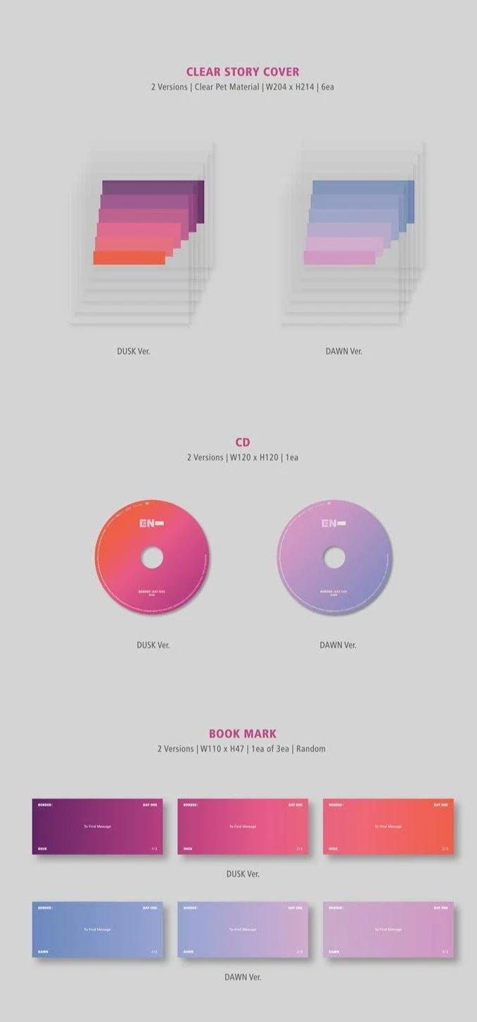 ENHYPEN - 1st Mini Album [BORDER : DAY ONE]
