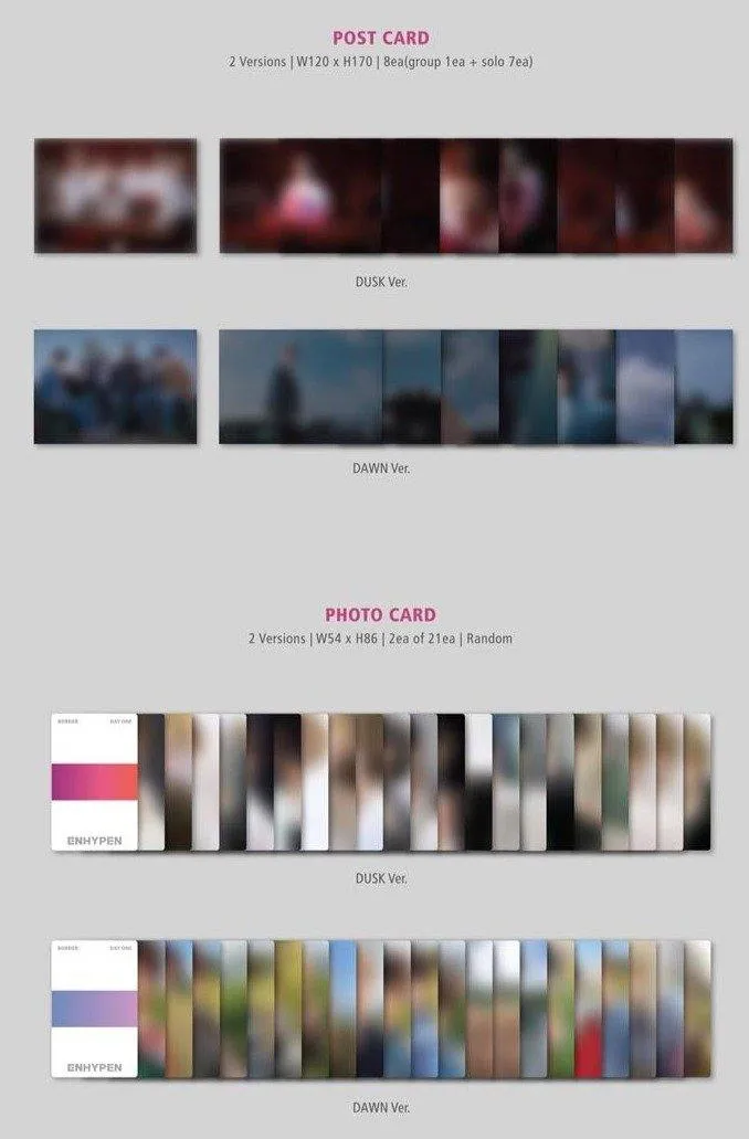 ENHYPEN - 1st Mini Album [BORDER : DAY ONE]