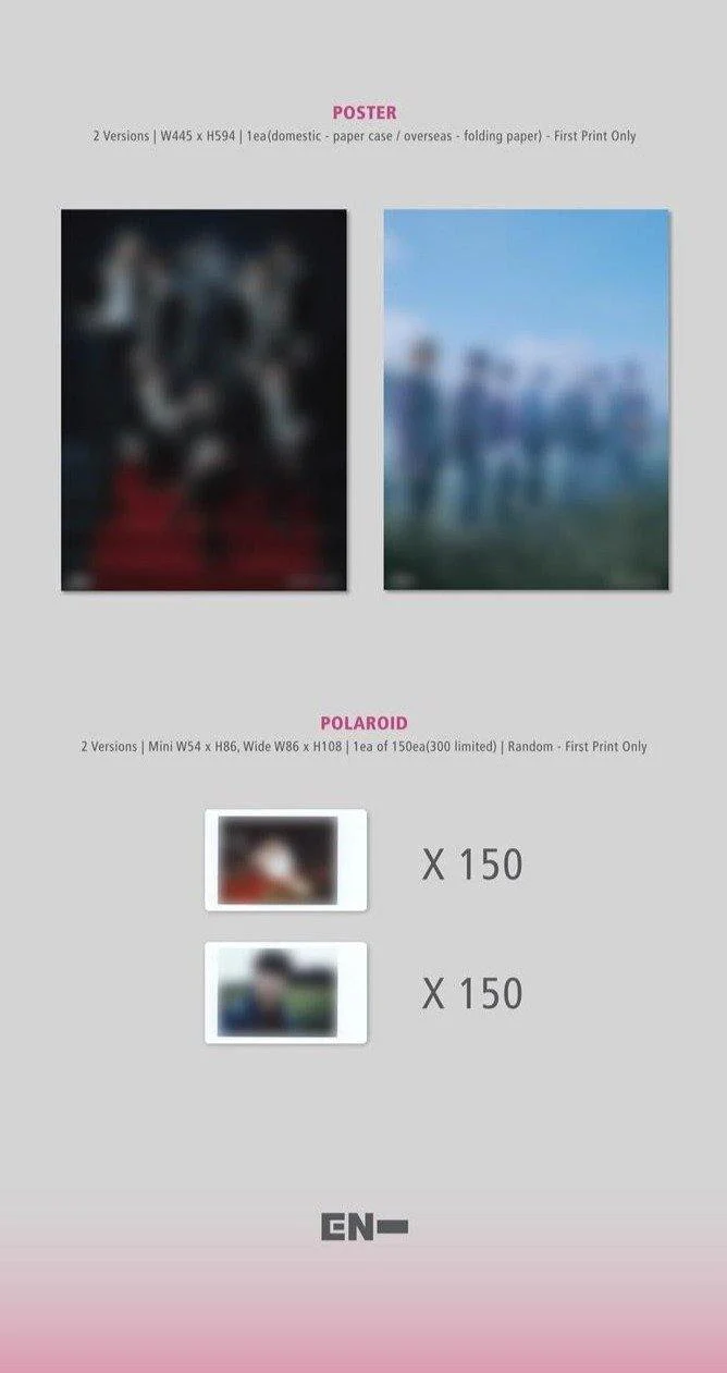 ENHYPEN - 1st Mini Album [BORDER : DAY ONE]
