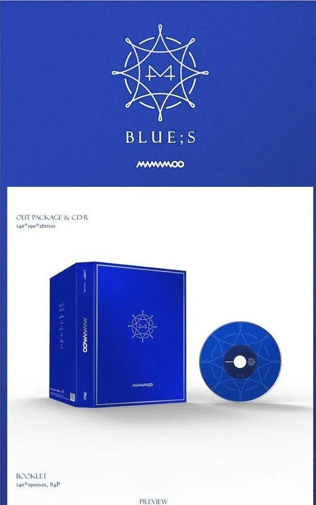 MAMAMOO - 8th Mini Album [BLUE; S]