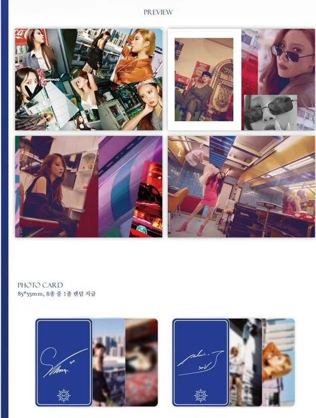 MAMAMOO - 8th Mini Album [BLUE; S]