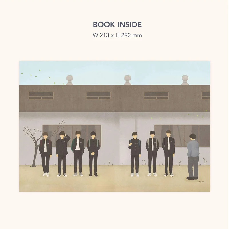 BTS - GRAPHIC LYRICS Vol. 1 [A Supplementary Story : You Never Walk Alone]