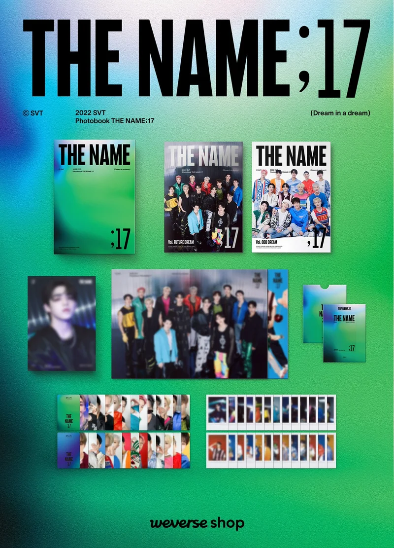 [SEVENTEEN] 2022 SVT Photobook : The Name; 17