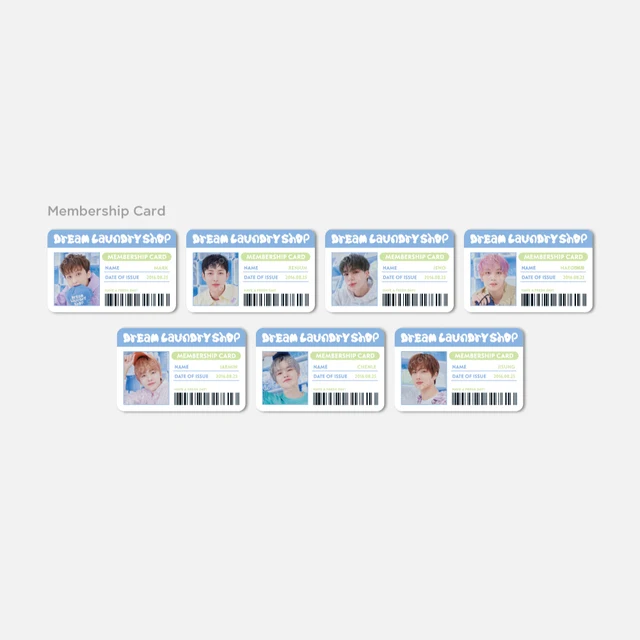[NCT] NCT Dream : Dream Laundry Shop : Random Laundry Card Pack