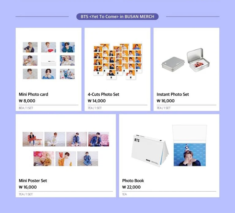 [BTS] In Busan Merch