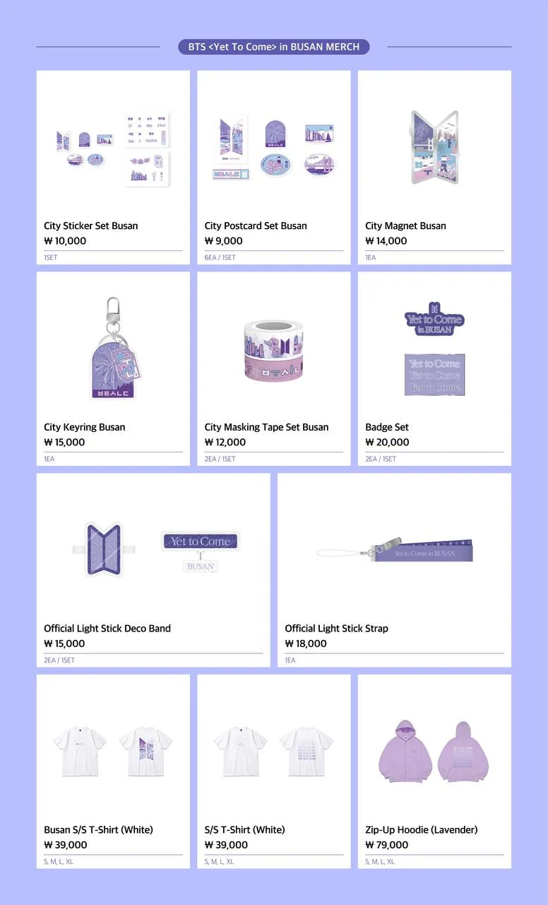 [BTS] In Busan Merch