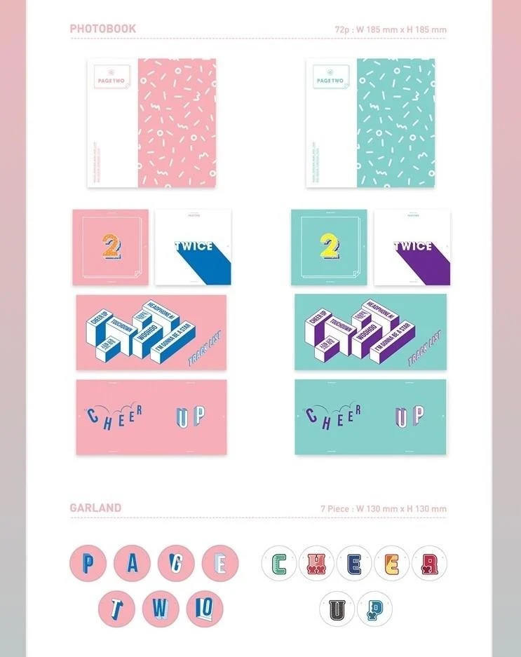 TWICE - 2nd Mini / PAGE TWO (Ver. Random)