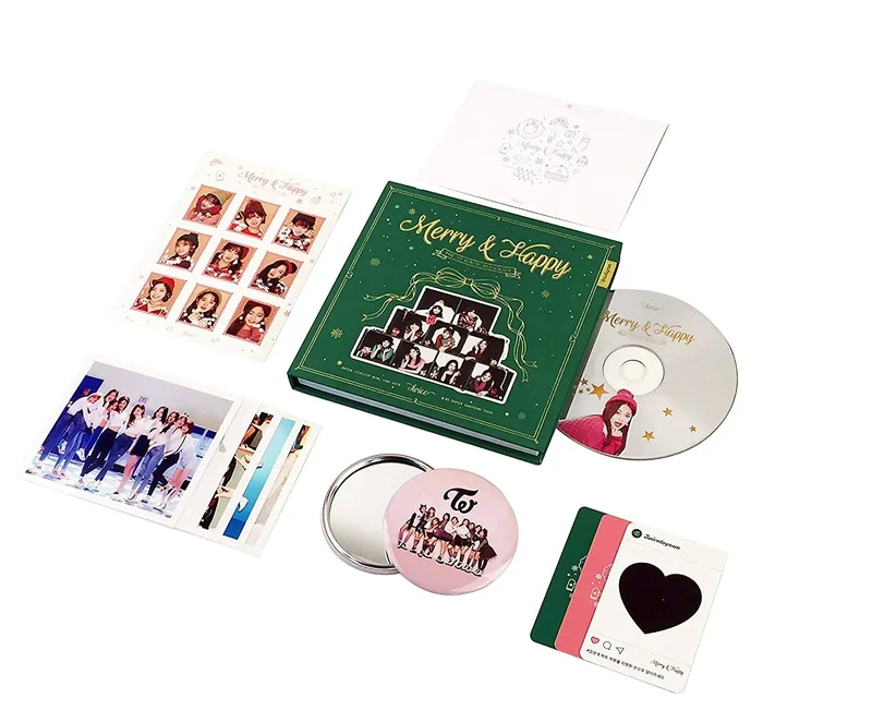 Twice 1st Album REPACKAGE - [MERRY & HAPPY]