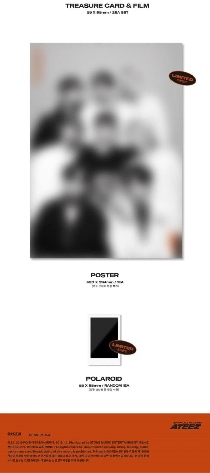 ATEEZ - Treasure Ep. 1: All to Zero - Limited Edition