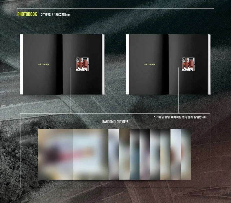 STRAY KIDS - CLE 1 : MIROH (MINI ALBUM) NORMAL VERSION