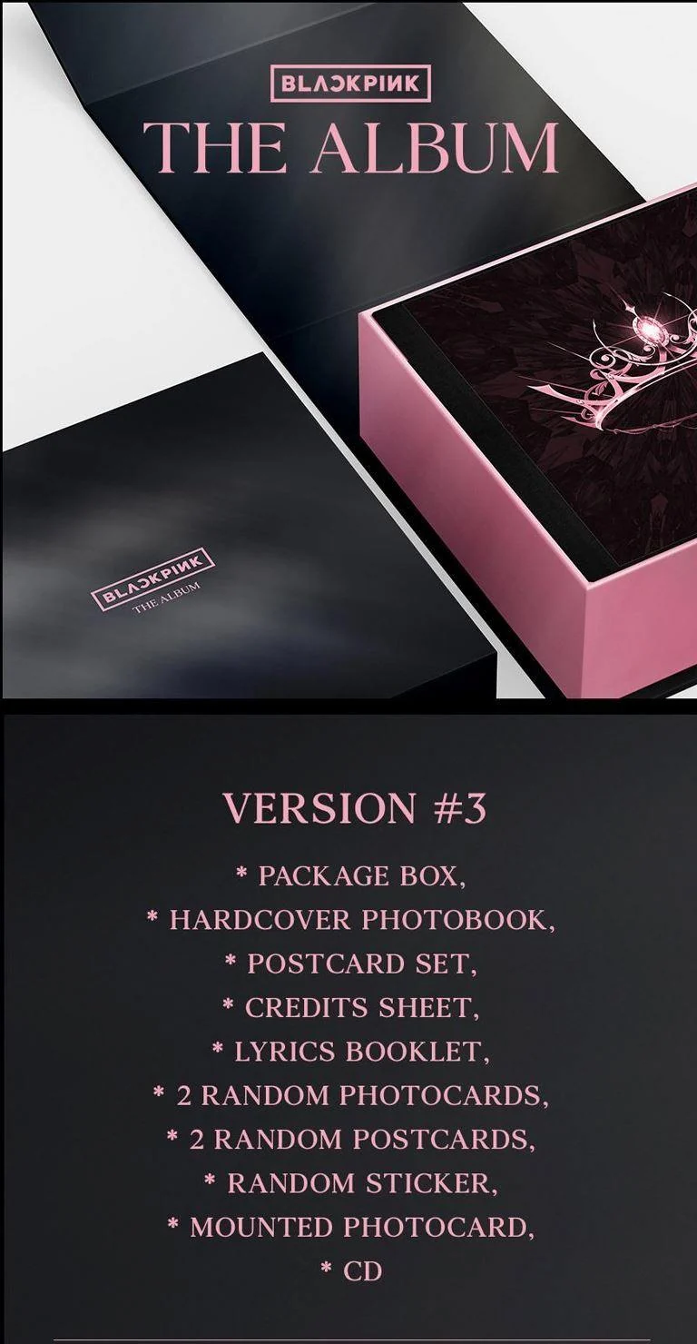 BLACKPINK - 1ST FULL ALBUM [THE ALBUM]