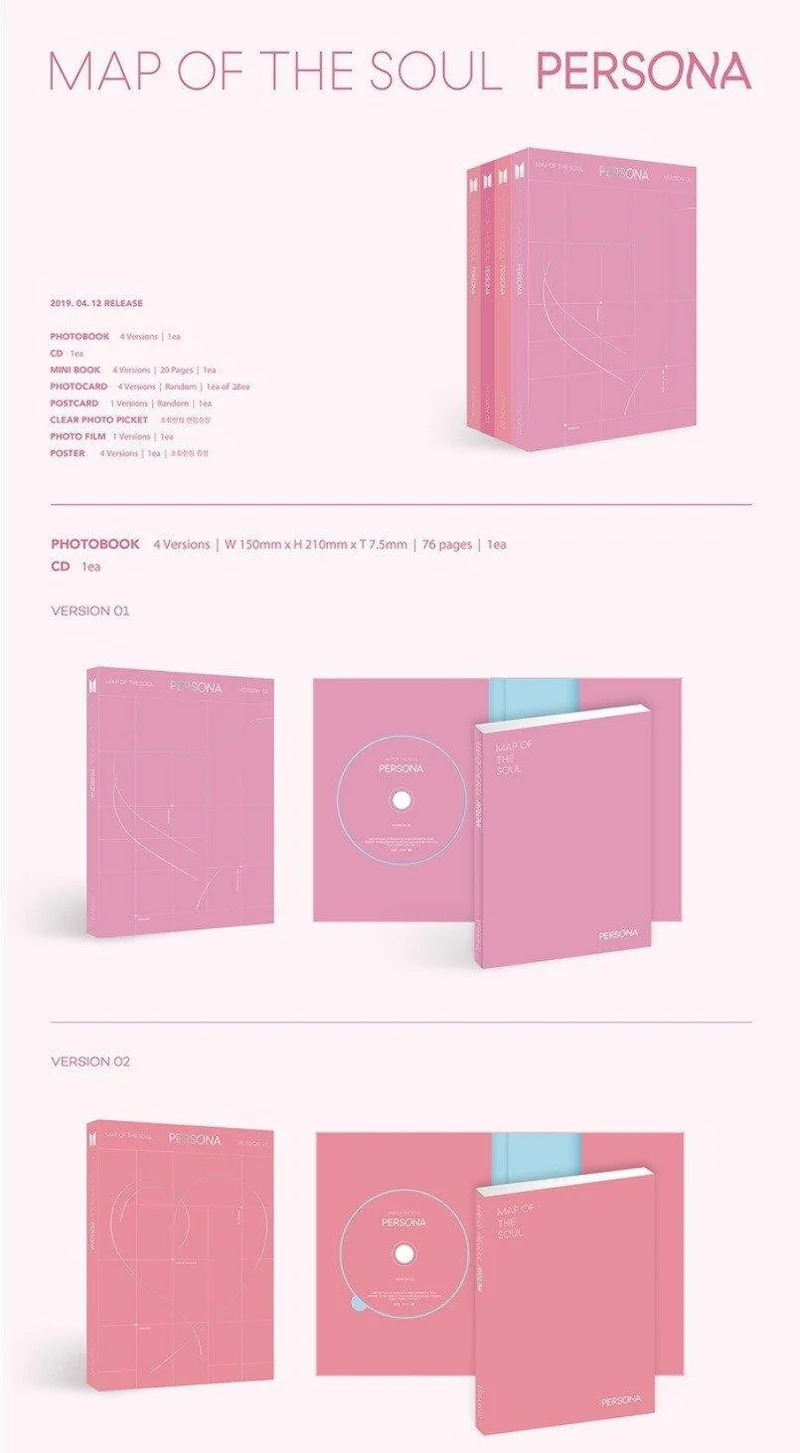BTS - MAP OF THE SOUL: PERSONA