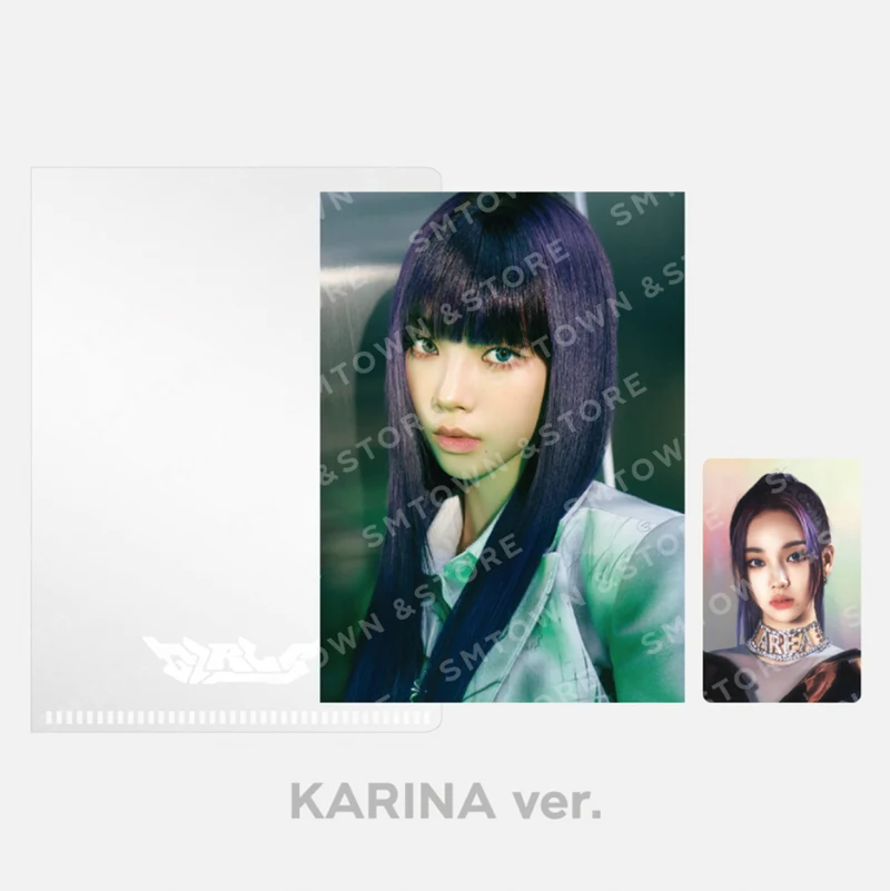 [AESPA] Girls : Postcard + Hologram Photocard Set
