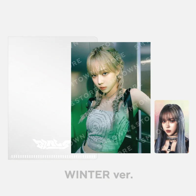 [AESPA] Girls : Postcard + Hologram Photocard Set
