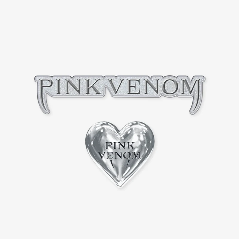 [BLACKPINK] Pink Venom : Pin Badge