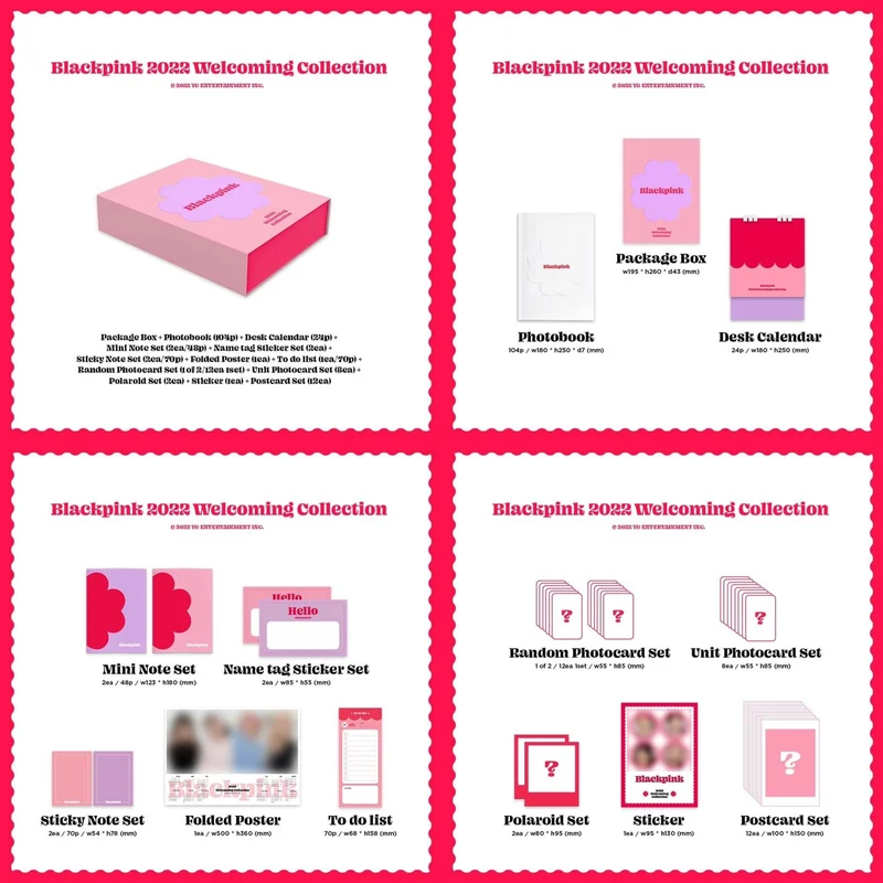 [BLACKPINK] 2022 Welcoming Collection