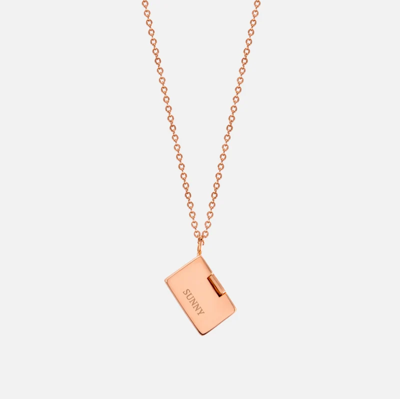 [SNSD Girls Generation] Love Letter Necklace
