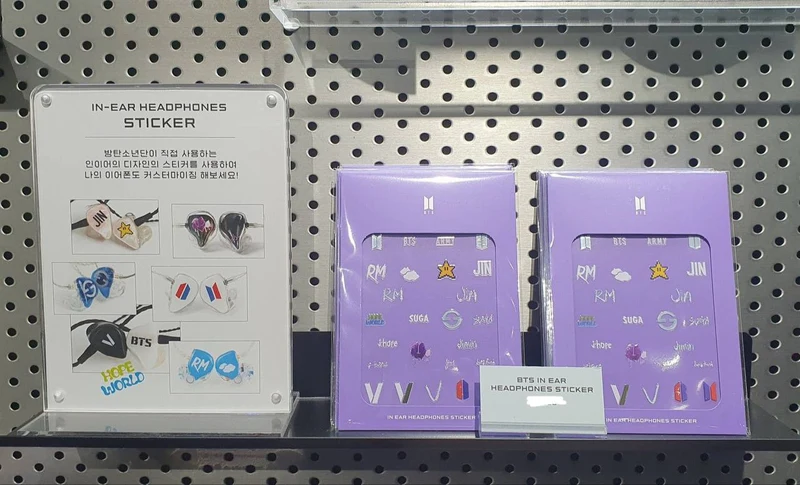 [HYBE Insight] BTS In-Ear Headphones Sticker