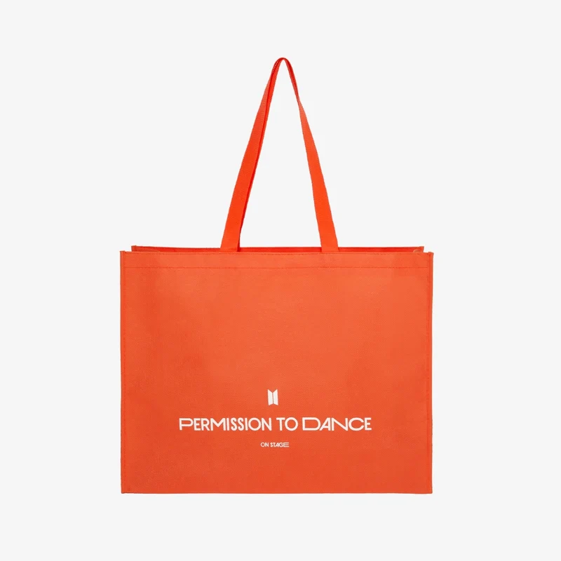 [BTS] Permission To Dance On Stage : Shopper Bag (Orange)