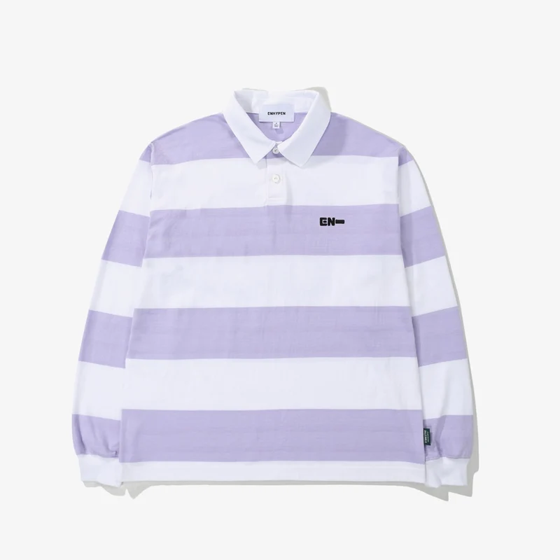 [ENHYPEN] DIMENSION : DILEMMA Uniform : Rugby T-Shirt (Lavender)