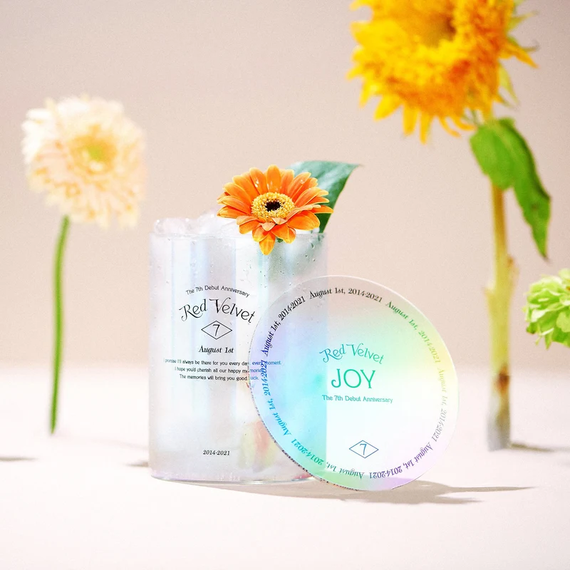 [RED VELVET] 7th Anniversary : Memory Aurora Glass Set