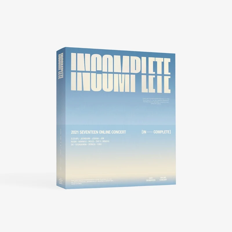 [SEVENTEEN] 2021 Seventeen Online Concert [In-Complete] DVD