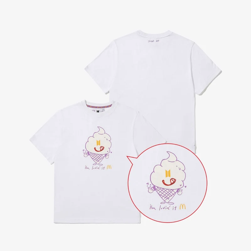 [BTS] BTSxMCD : Saucy S/S T-Shirt (Suga)