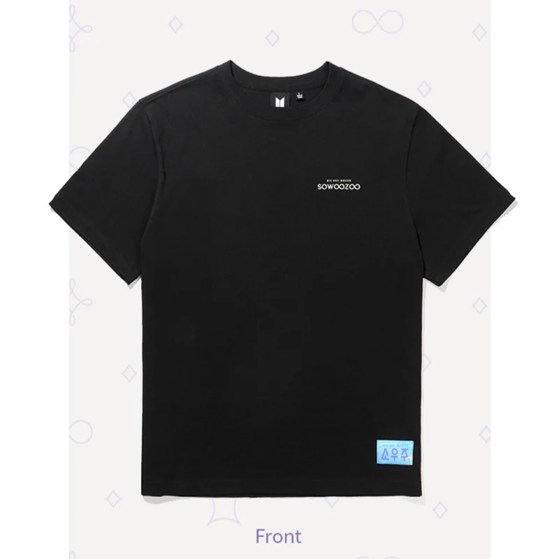 [BTS] Sowoozoo : Logo S/S T-shirt (Black)