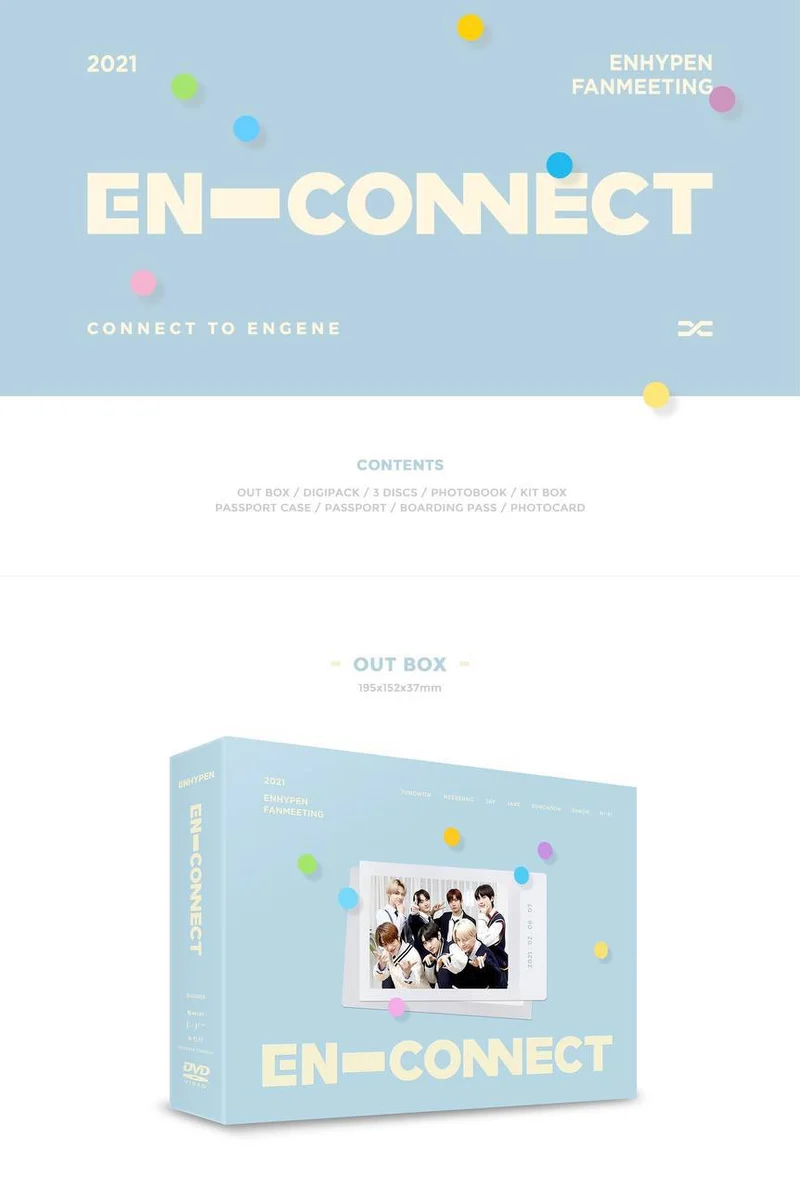 [ENHYPEN] 2021 Fanmeeting Enconnect [EN-CONNECT] DVD