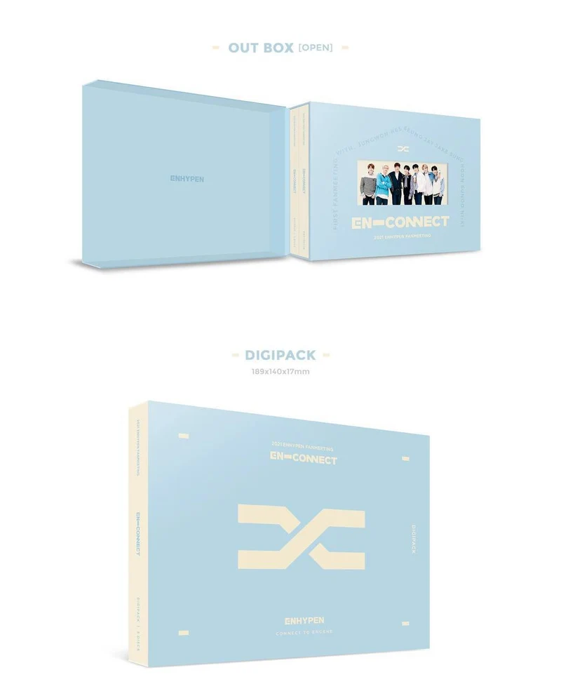 [ENHYPEN] 2021 Fanmeeting Enconnect [EN-CONNECT] DVD