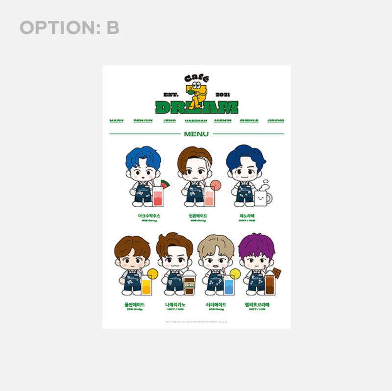 [NCT] NCT Dream : Cafe 7 Dream : Postcard